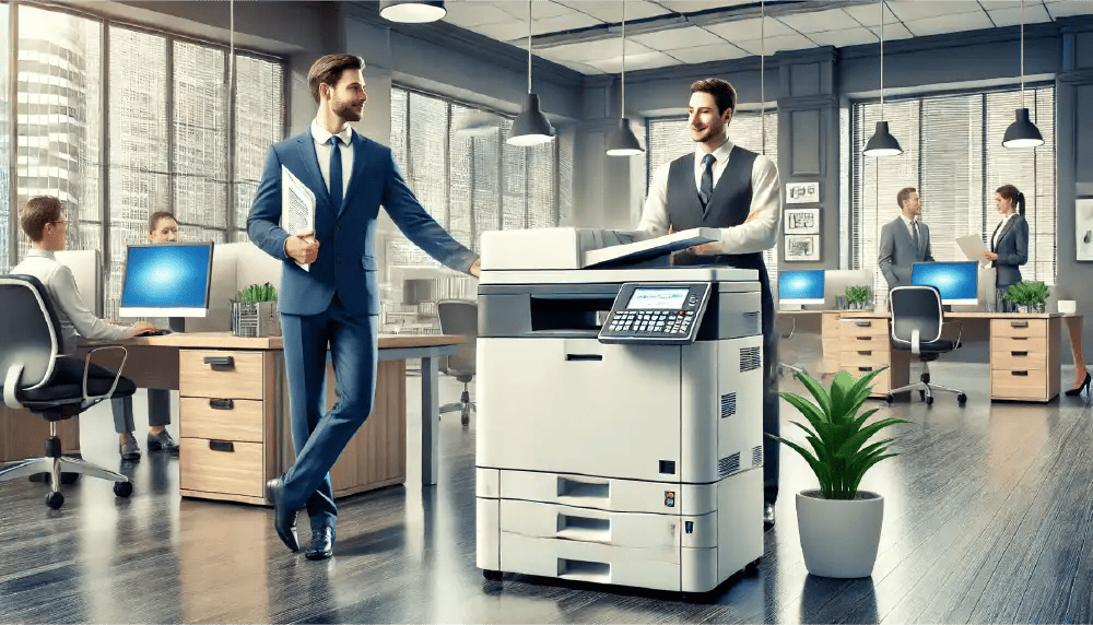 Image depicting The Benefits of Buying, Leasing, or Renting a Copier from a Local Business like Town Business Systems.