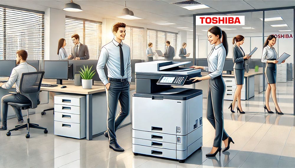 Image showing Why Town Business Systems is Your Go-To for Toshiba Copiers.