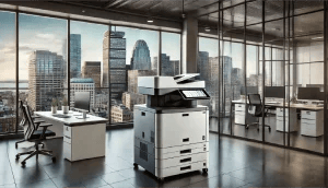 Image showing the 10 Top Reasons to Lease a Copier When Operating in Boston.