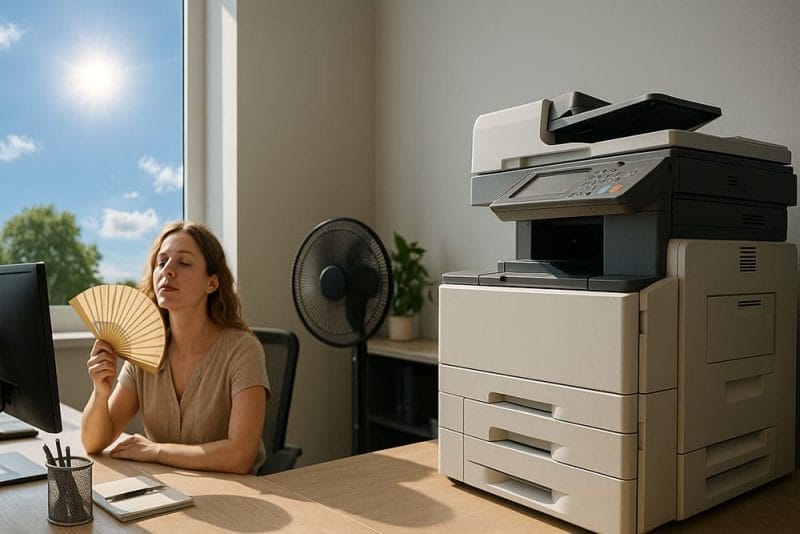Image showing Beat the Heat with Cool, Reliable Office Equipment This Summer.